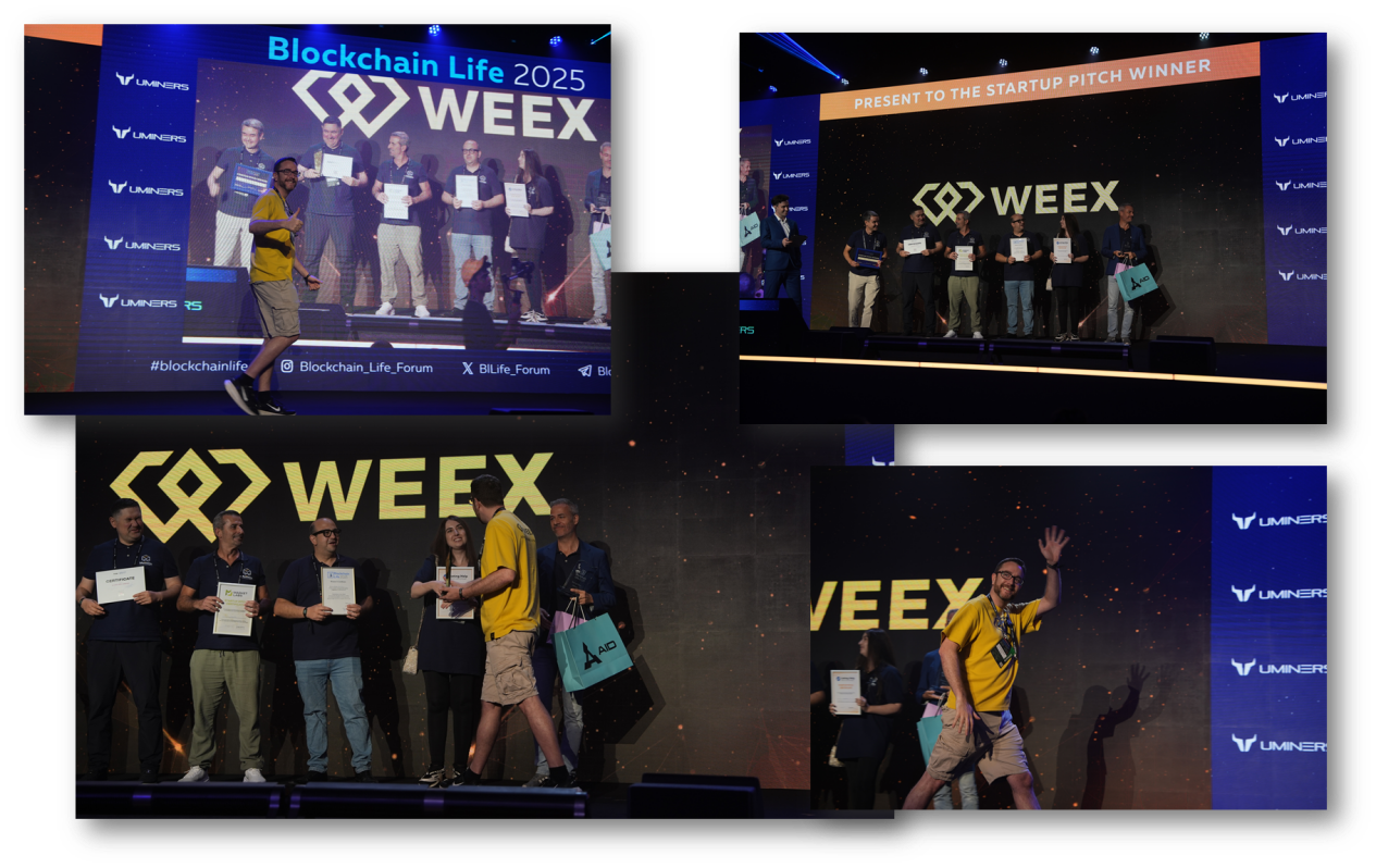 WEEX唯客作为白金赞助商亮相迪拜Blockchain Life,展现交易所全球影响力 WEEX唯客作为白金赞助商亮相迪拜Blockchain Life,展现交易所全球影响力